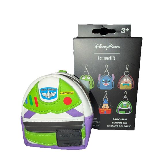 Buzz Lightyear Mini Backpack Bag Charm Keychain Loungefly 2026 - Picture 1 of 4